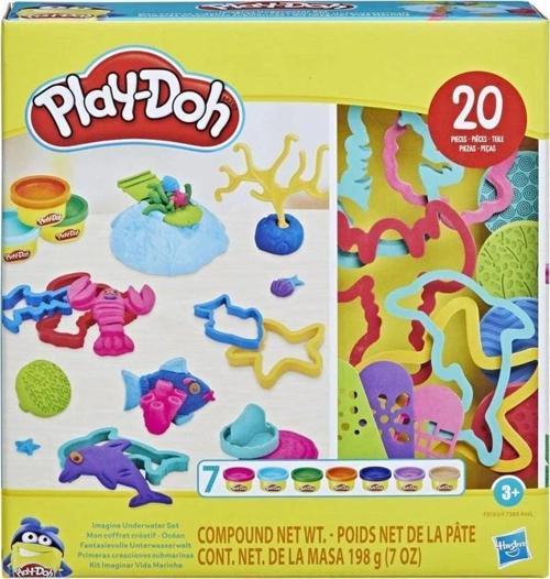Nessi World F7384 Play-Doh Creations Hayal Gücü Şekilleri Seti +3 yaş