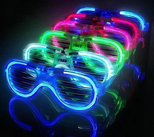 Nessiworld Glow Model 3 Farklı Fonksiyonlu Işıklı Panjur Parti Gözlüğü Karışık Renk 12 Adet