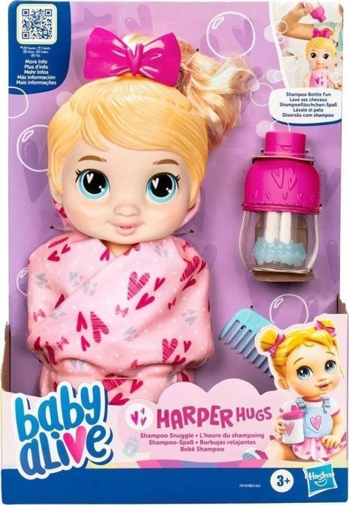 Nessi World F9119 Baby Alive Şampuan Sevgisi Sarışın Bebek +3 yaş