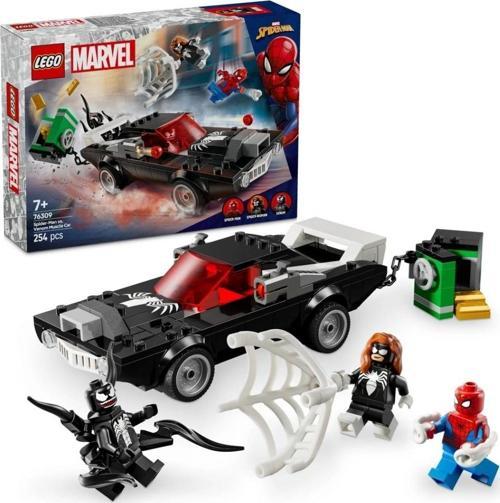 Nessiworld LEGO Marvel Örümcek Adam Venom Arabasına Karşı 76309