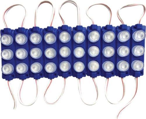 Parmak Led Mavi     10'Lu 12 V