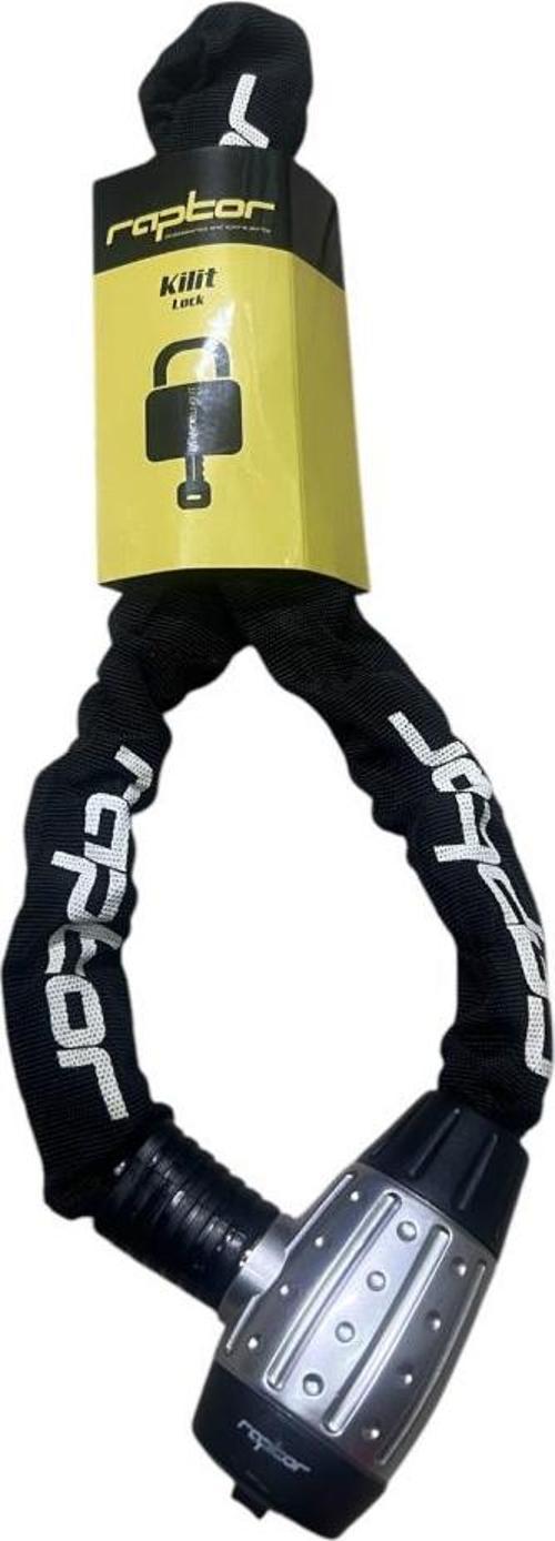 Raptor Bisiklet Anahtarlı Zincir Kilit 90cm - 6mm Kalınlık
