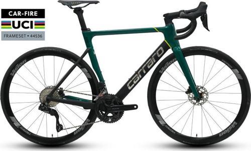 Fire 1.3 UCI Aero Yol Bisikleti 53 Cm 24 Vites Metalik Yeşil -Mat Siyah