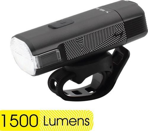 RIGEL MAX 1500 Lümen USB Bisiklet Ön Far Lambası