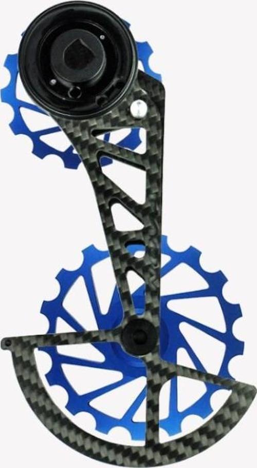 OSPW 3D Karbon Seramik Arka Vites Kafesi Sram Red - Force Axs Blue