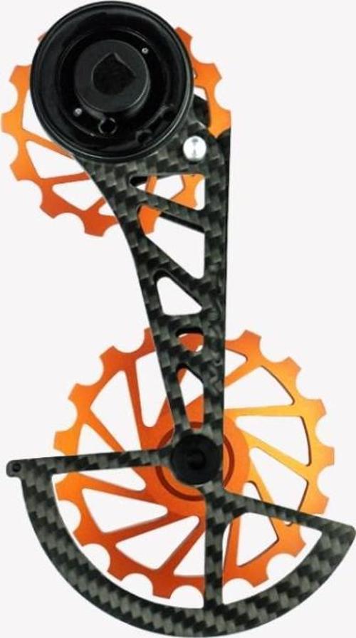 OSPW 3D Karbon Seramik Arka Vites Kafesi Sram Red - Force Axs Orange