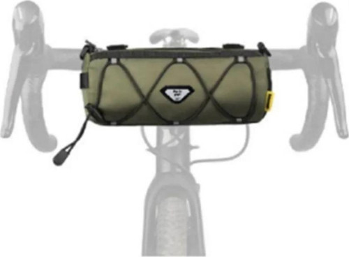 Bisiklet Gidon Çantası Yatay Silindir Xbyc 803 - Yeşil