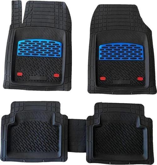 Safir Land Uyumlu Rover Freelander Havuzlu Universal Paspas Krom Mavi Parça