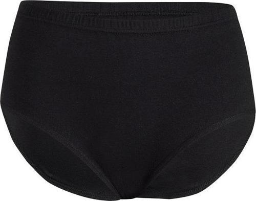 6 Adet Yıldız Bayan Ribana Yüksek Bel Külot Siyah 3581