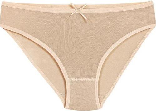 12 Adet Yıldız Bayan Bambu Bikini Külot Ten 3913