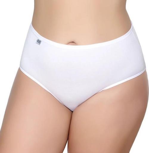 12 Adet Gümüş Bayan Likralı Bato Külot Beyaz 3042