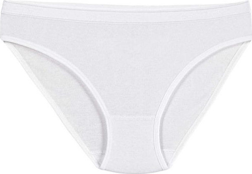12 Adet Yıldız Bayan Ribana Bikini Külot Beyaz 3700