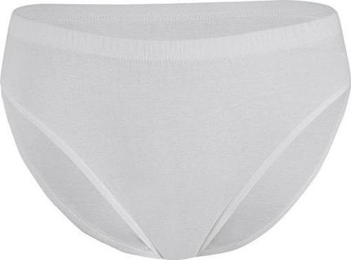 12 Adet Yıldız Bayan Ribana Biyeli Bikini Külot Slip Beyaz 3510