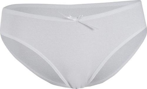12 Adet Yıldız Bayan Likralı Kaşkorse Bikini Külot Beyaz 3550