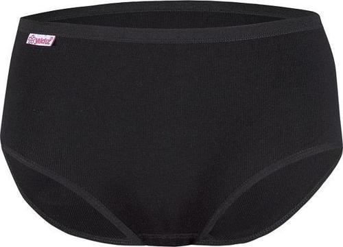 12 Adet Yıldız Bayan Likralı Kaşkorse Yüksek Bel Külot Siyah 3597