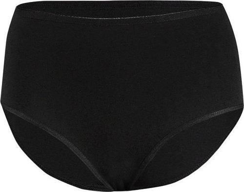 12 Adet Yıldız Bayan Likralı Yüksek Bel Külot Siyah 3746