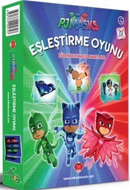 Pjmasks Eşleştirme Oyunu / Eğlenceli Hafıza Kartları