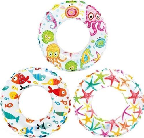 Baskılı Yüzme Havuz Deniz Simit 51 cm (3-6 Yaş) IS59230