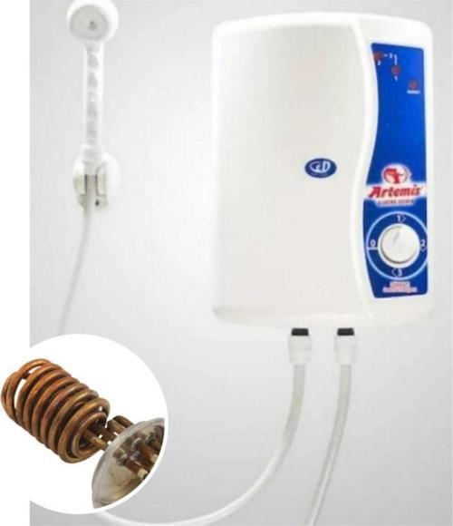 Bakır Rezistanslı Elektrikli Şofben Artemis