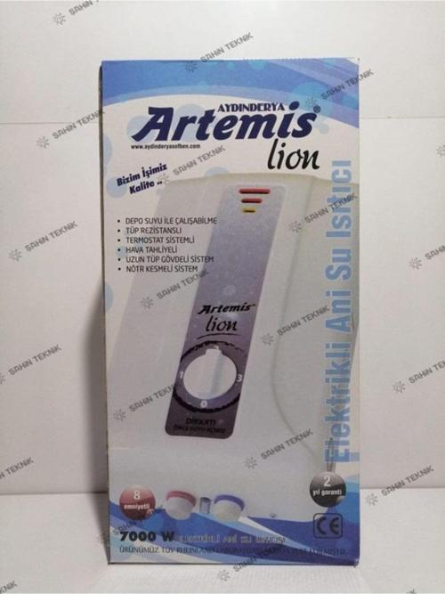 Lion Elektrikli Şofben - Ani Su Isıtıcı - 8 Emniyetli - 7000w