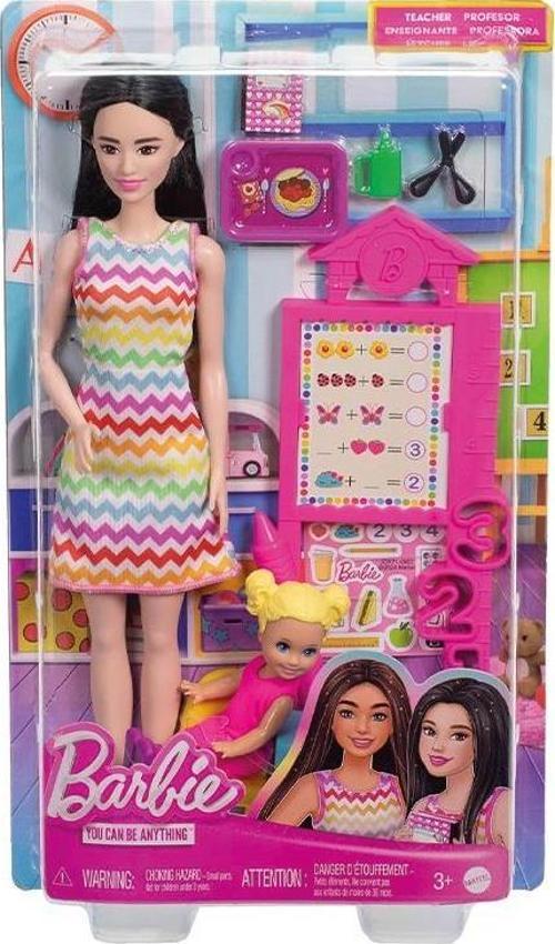 Barbie Kariyer Bebeği Öğretmen JCR77