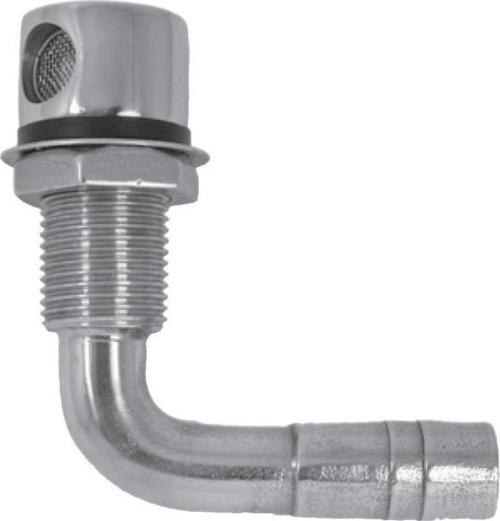 Hava Firarı Dirsek 1/2" Krom