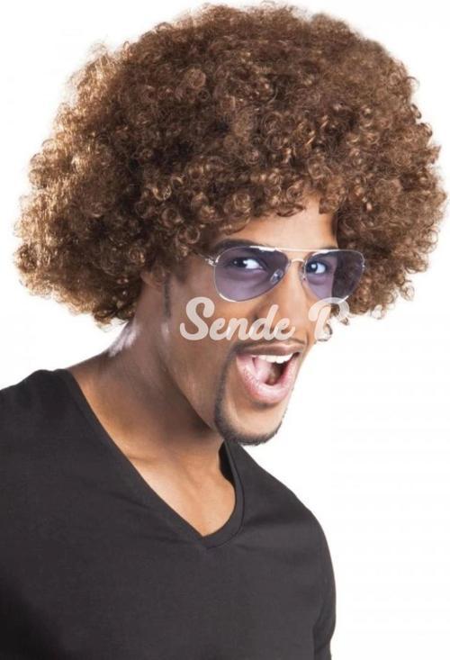 Bob Ross Bonus Peruk Kahverengi Renk 120 Gr