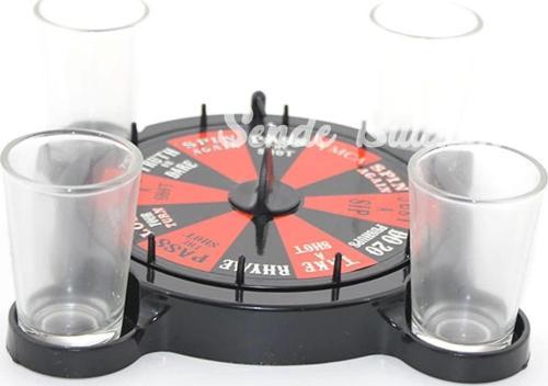 Çarkıfelek  Shot Bardak Oyunu Alk1083