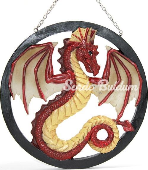 Duvara Asmalı Polyester Dragon Pano Alk2345