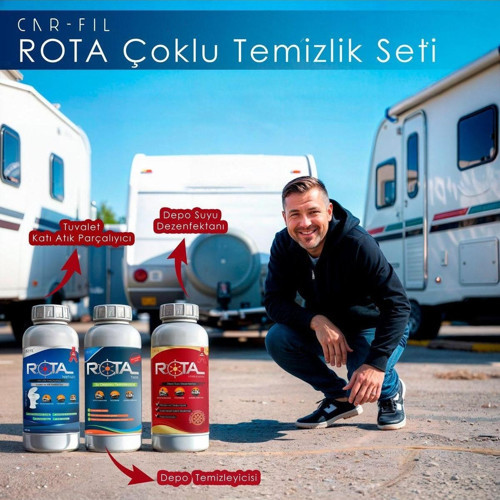 Car Fil Rota Karavan & Tekne/ Yat Çoklu Temizlik Seti