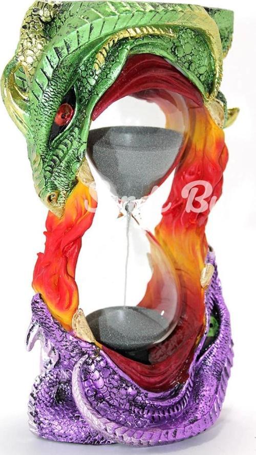 Polyester Dragon Tasarımlı Kumsaati Alk2328