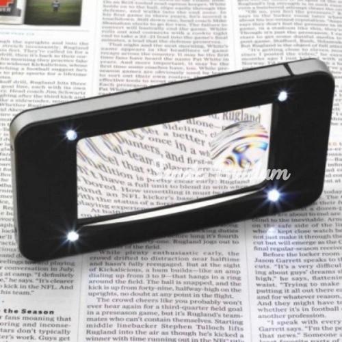 İphone  Şekli Led Işıkları Ile Led Aydınlatmalı3x5xokuma Büyüteç