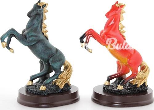 Polyester Şahlanmış At Figürü Alk1624