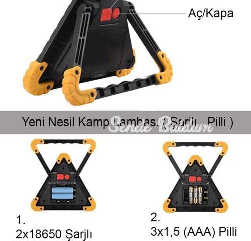 Profesyonel Kamp  Araba Lambası Bigem Bm610