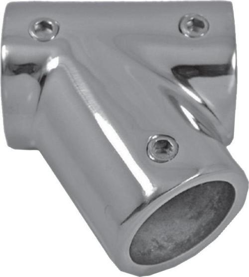 Krom Bağlantı T 60 Derece Çap:25 Mm