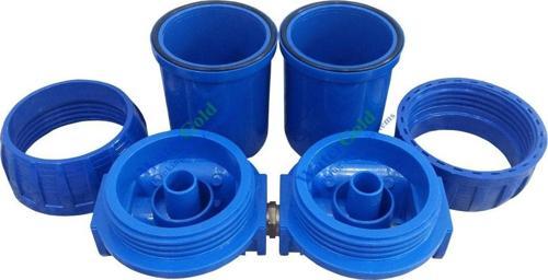 Daire Sayaç Girişi Su Arıtma Cihazı Filtre Kabı Boş Housing Ikili