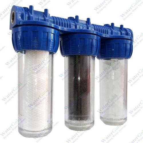 Daire Tipi Sayaç Girişi Kireç Koku Tortu Önleyici Su Arıtma