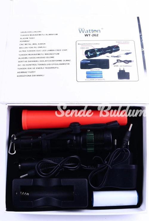 Sinyalli Acil Durum El Feneri Cree5  Wt262