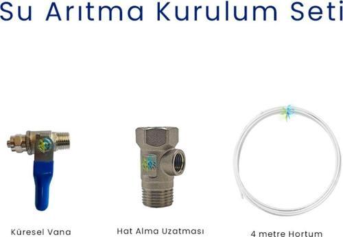 Pratik Su Arıtma Cihazı Kurulum Seti / Kiti