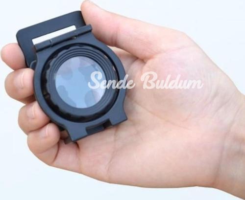 Tekstilciler Için  Kumaş Kontrolü Büyüteçkatlanan Metal 15x Büyütme