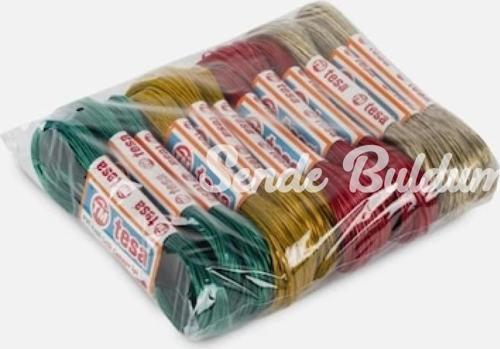 Temsan 12 Li Pvc Kaplama 20 Metre Çelik Çamaşır İpi