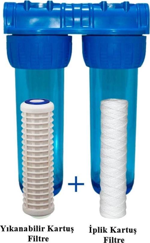 Su Arıtma Filtresi Yıkanabilir Ve Pislik Tutucu Iplik Filtre 10"
