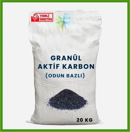 Su Arıtma Granül Aktif Karbon (Odun Bazlı) - 25 Kg