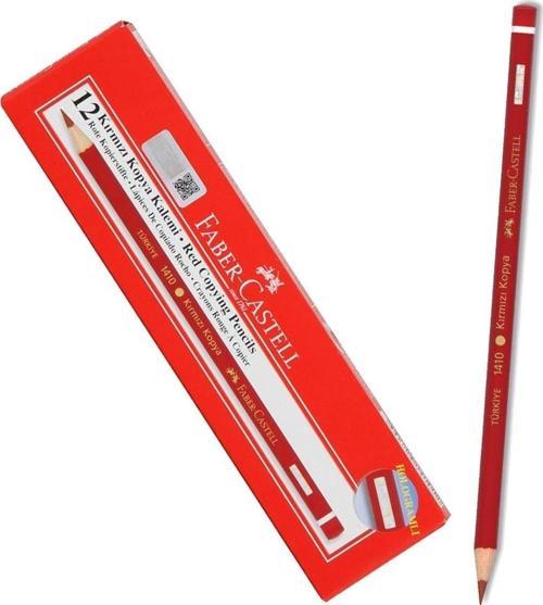Faber-Castell Kırmızı Kopya Kalem 12 Adet
