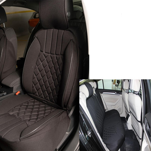 Ford Escort Lüx Oto Koltuk Minderi Ön Arka 5'li Set ELEGANCE Serisi SİYAH