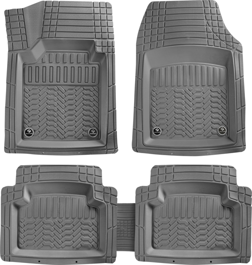 Fiat Doblo Uyumlu Havuzlu Universal Paspas Krom Gri Renk Parça