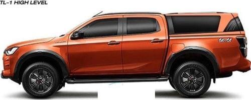 İsuzu D-Max Uyumlu 2020 Canopy (Camlı Kabin) Sammitr Tl1 Parça