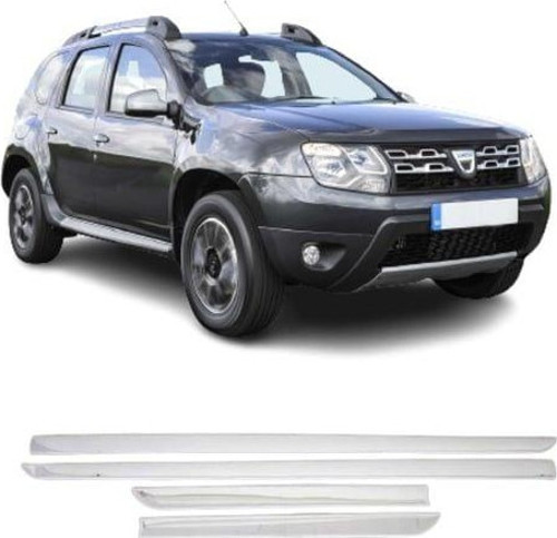 Dacia Duster Uyumlu Yan Kapı Çıtası 2010-2018 Paslanmaz Çelik Parça