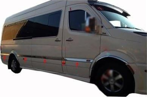 Fiat Ducato Uyumlu Yan Kapı Çıtası -2006 Paslanmaz Çelik Parça