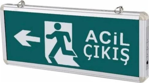 Ct-9179 Ledli Exıt Armatür - Acil Çıkış Levhası (3 Saat Şarjlı)